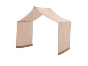 Set Complet: Pat Căsuță Forrest Beech pentru Camera Copii, 90x200 cm, cu Sertar Pat, Barieră de Siguranță Suplimentară și Set Textil, din Lemn Masiv de Fag, Alb – Vipack - Img 11