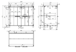 Set Mobilier Cameră Copii ERIK: Pat Supraetajat 90x200 cm, Dulap 2 Uși și Comodă cu 2 Sertare, Alb – Vipack - Img 9