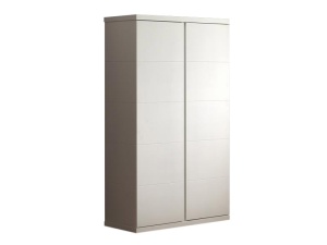 Set Mobilier Cameră Lara pentru Copii/Tineri, Pat 90x200 cm, Sertar Pat, Noptieră, Dulap 2 Uși, Birou, Trolley Birou și Polițe Perete, Alb – Vipack - Img 7
