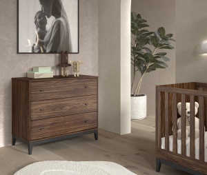This ILYAS combination consists of a bed (90 x 200 cm), nightstand, 2-door wardrobe and chest of 3 drawers. - Img 11