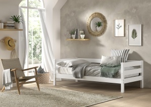 This MARGRIT combination in white consists of a cabin bed (90 x 200 cm) with a matching pull-out bed. - Img 7