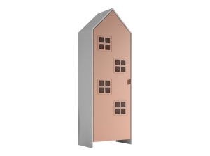 Dulap Căsuță, Roz, (MDF) – CASAMI – Vipack - Img 2
