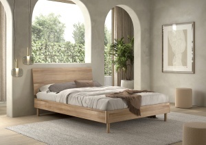 FORREST BED 140 X 200 CM OAK - Img 2