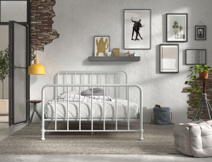 Pat Metalic, Alb, 140 x 200 cm (Metal) – BRONXX – Vipack - Img 3