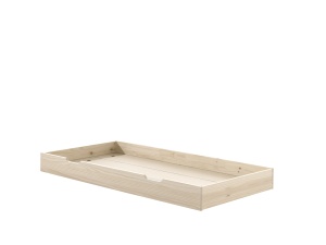 Set Pat Cabină Fritz 90x200 cm cu Sertar Suplimentar, pentru Copii, Pin Lăptos – Vipack - Img 7