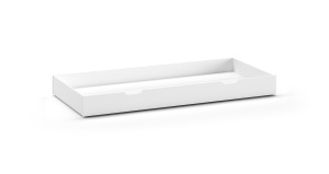 This DALLAS combination in white consists of a cabin bed (90 x 200 cm) with bed drawer and safety rail. - Img 5