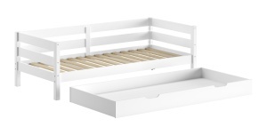 This MARGRIT combination in white consists of a cabin bed (90 x 200 cm) with a matching pull-out bed. - Img 4