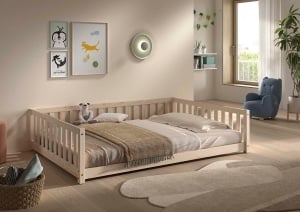 DALLAS CABIN BED 140 X 200 CM NATURAL - Img 4