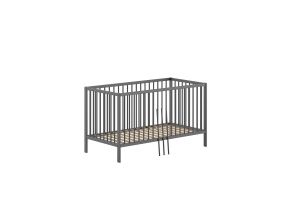Pat bebeluși/copii mici DINO, antracit, 70x140 cm – Vipack - Img 3