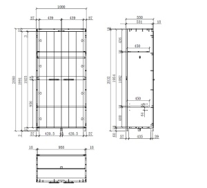 Set Mobilier Cameră Copii ERIK: Pat 90x200 cm, Dulap 2 Uși, Birou și Noptieră, Alb – Vipack - Img 15
