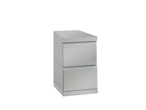 Set Mobilier Cameră Lara pentru Copii/Tineri, Pat 90x200 cm, Sertar Pat, Noptieră, Dulap 2 Uși, Birou, Trolley Birou și Polițe Perete, Alb – Vipack - Img 9