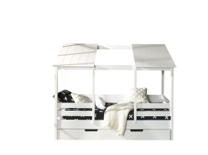 Set pentru Pat copii Vipack conține un acoperiș pentru Pat copii Vipack 09 și un sertar pentru Pat copii Vipack - Img 1