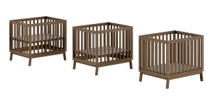 SEZANE PLAYPEN 95 X 75 CM WALNUT - Img 3