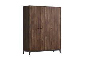 This ILYAS combination consists of a bed (90 x 200 cm), nightstand, 3-door wardrobe and chest of 3 drawers. - Img 6