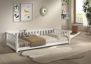 DALLAS CABIN BED 90 X 200 CM WHITE - Img 4