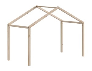 DALLAS HOUSE BED 90 X 200 CM NATURAL - Img 5
