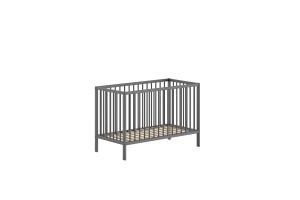 Pat bebeluși DINO, antracit, 60x120 cm – Vipack - Img 2