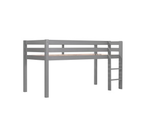 Pat copii supraînălțat Vanessa cu husă Castel Birdy pentru copii – Vipack [Dimensiuni: 208x98x114 cm] - Img 4