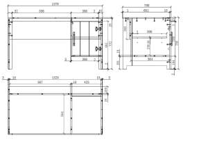Set Mobilier Cameră Copii ERIK: Birou și Bibliotecă, Alb – Vipack - Img 5