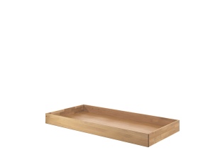 Set Pat Cabină Forrest Oak pentru Camera Copii, 90x200 cm, cu Sertar Pat și Barieră de Siguranță, din Lemn Masiv de Stejar, Natur – Vipack - Img 9