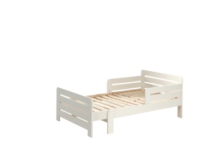 Set Pat Jumper Transformabil 90x140-200 cm cu Saltea, pentru Copii, Alb – Vipack - Img 6