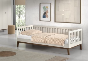 SEZANE CABIN BED 90 X 200 CM CLAY/WALNUT - Img 2