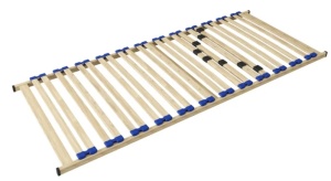 SLATTED BED BASE FRAME 24 SLATS 80 X 200 CM