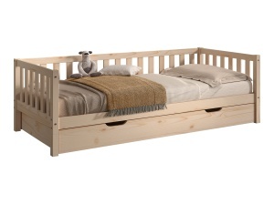 This DALLAS combination in natural consists of a cabin bed (90 x 200 cm) and bed drawer.