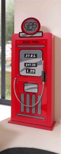 Dulap Benzinărie Auto pentru Copii, Roșu (MDF) – Vipack - Img 2