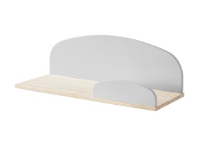 Poliță de Perete Kiddy 65 cm, pentru Camera Copii, Gri Rece – Vipack - Img 3