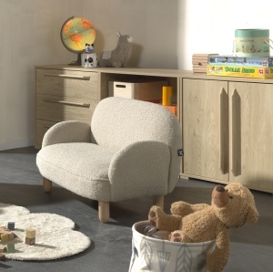 ROCKY SOFA DOUBLE MINI BEIGE - Img 2
