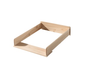 Set Complet Mobilier Kiddy pentru Camera Bebelușului – Pătuț 60x120 cm, Comodă, Masă de Înfășat, Dulap 2 Uși & Bibliotecă – Alb – Vipack - Img 10