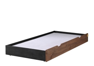 Set Mobilier Cameră Copii ALEX, 4 Piese, Pat 90x200 cm, Pin Masiv, Stil Industrial – Vipack - Img 5