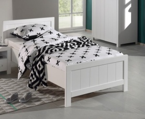 Set Mobilier Cameră Copii ERIK: Pat 90x200 cm și Sertar Pat, Alb – Vipack - Img 2