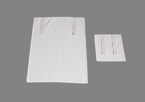 Set perdele de bumbac pentru paturi mediane NOAH și RENO, bej – Vipack - Img 2
