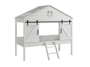 BARNIE MID SLEEPER 90 X 200 CM WHITE