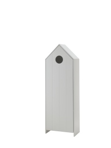 Dulap pentru Copii Căsuță, Alb, (MDF) – CASAMI – Vipack - Img 2