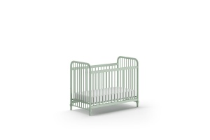 Pătuț Bebeluși BRONXX, Verde Olive, 60 x 120 cm (Metal) – BRONXX – Vipack - Img 5