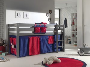 Perdea de joacă pentru paturile suprapuse Pino/Scott (H115 cm) – Vipack - Img 1