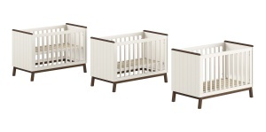 SEZANE BABY BED 60 X 120 CM CLAY/WALNUT - Img 3