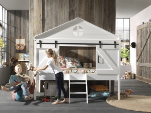 BARNIE MID SLEEPER 90 X 200 CM WHITE - Img 2