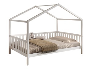 DALLAS HOUSE BED 140 X 200 CM WHITE