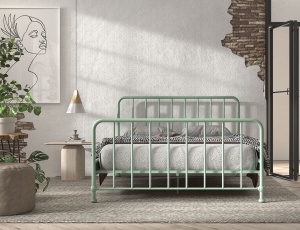 Pat Metalic, Verde Olive, 160 x 200 cm (Metal) – BRONXX – Vipack - Img 3