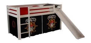 PINO PAT SEMI-INALT + slide și cortină Pirate.