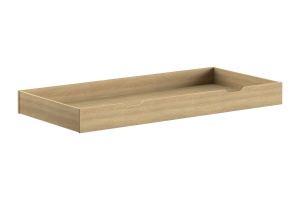 Sertar de Pat NATURE OAK, Stejar Masiv European, 90 x 190 cm – Dallas – Vipack - Img 2