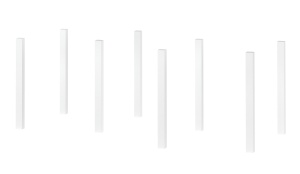Set Complet: Pat Supraetajat Forrest Beech pentru Camera Copii, 90x200 cm, cu Sertar Pat și Barieră de Siguranță, din Lemn Masiv de Fag, Alb – Vipack - Img 11