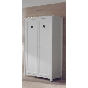 Set Mobilier Copii AMORI, 3 Piese, Alb, Stil Romantic – Vipack - Img 11