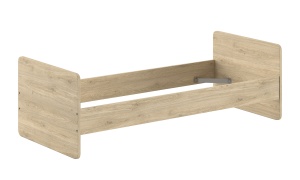 Set SAM este format dintr-un Pat copii convertibil (60 x 120 cm + 90 x 200 cm) și o comodă cu 3 sertare și un schimbător. - Img 6
