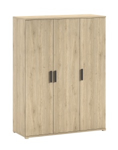 Set SAM format dintr-un Pat copii convertibil (60 x 120 cm + 90 x 200 cm), o comodă cu 3 sertare și un Dulap camera copii cu 3 uși. - Img 10