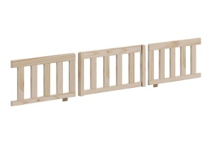 This DALLAS combination in natural consists of a cabin bed (140 x 200 cm) and safety rail. - Img 5